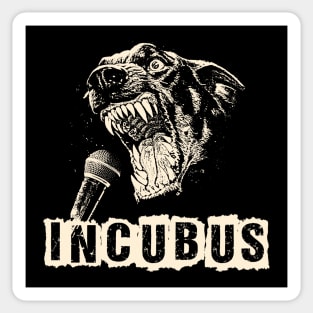 incubus ll beast scream Sticker